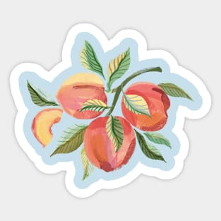 Peach Branch Sticker